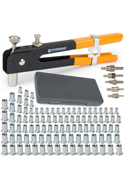 Powermat Nituitor manual M3-M8 pentru nituri filetate, Powermat, PM0767