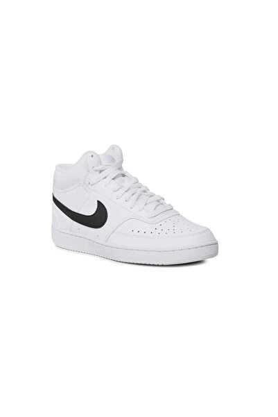 Nike Teniși albi pentru bărbați Court Vision Mid NN, mărimea 44.5 - Stil retr...