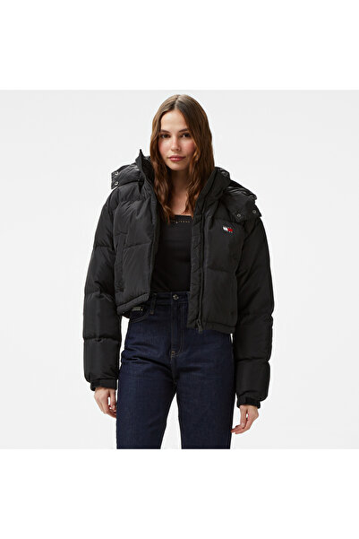 Tommy Hilfiger Tommy Jeans Crp Alaska Kadın Siyah Ceket