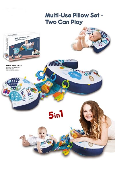 Baby Cara Two Can Play™ 5-in-1 Comfort & Bonding C-Shaped Pillow Set
