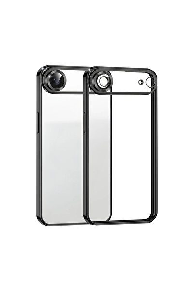 eco port iPhone 17 Air Silicone with Camera Protection Lens - Black