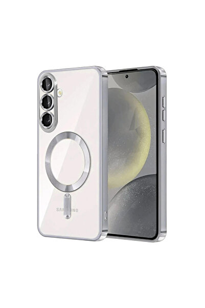 eco port غطاء سامسونج جالاكسي إس 26 بلس كروس مغناطيسي - رمادي تيتان