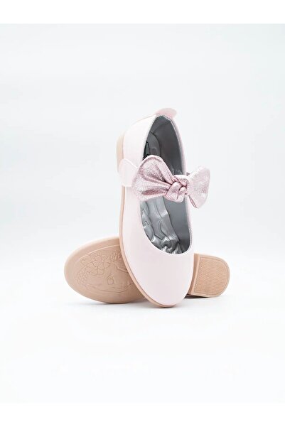 Sy Store Момичешки балетни пантофки с панделка от плат