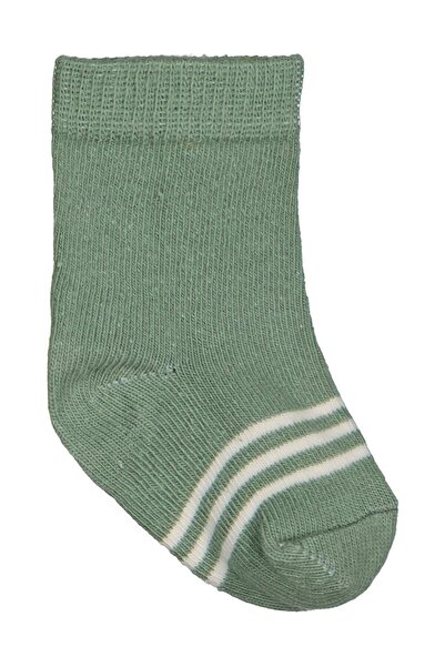 Civil Baby مجموعة جوارب أساسية مخططة للأطفال من 3 قطع من 6 إلى 18 شهرًا - مقا...