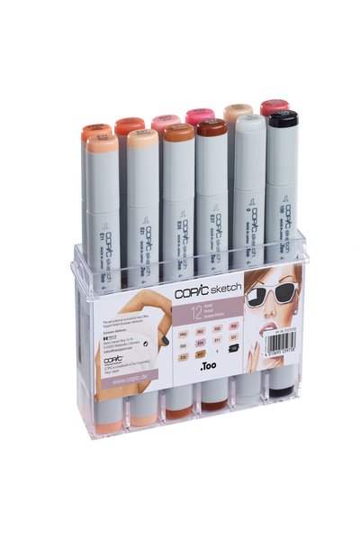 Copic SKETCH SET PORTRAIT COLOURS 12 LI