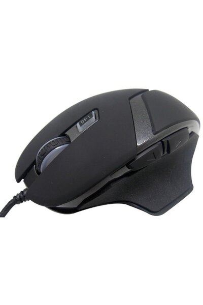 Delux M612 Mouse, RGB LED, USB, 4000 DPI Black