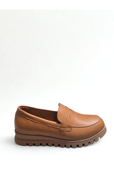 HAŞİM Genuine Leather Casual Women's Shoes