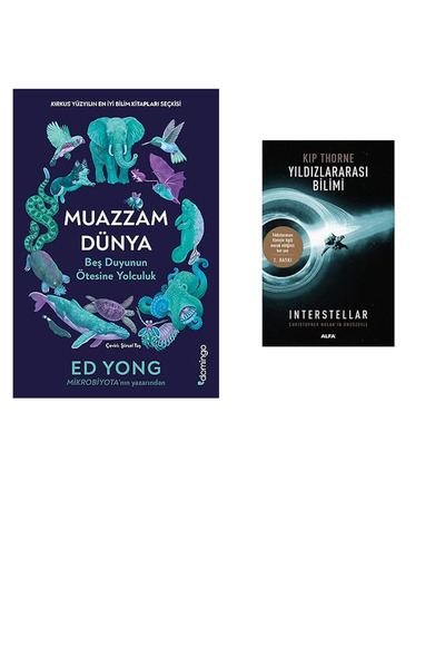 Alfa Yayınları Muazzam Dünya: Beş Duyunun Ötesine Yolculuk... +1 Bilim Kitabı