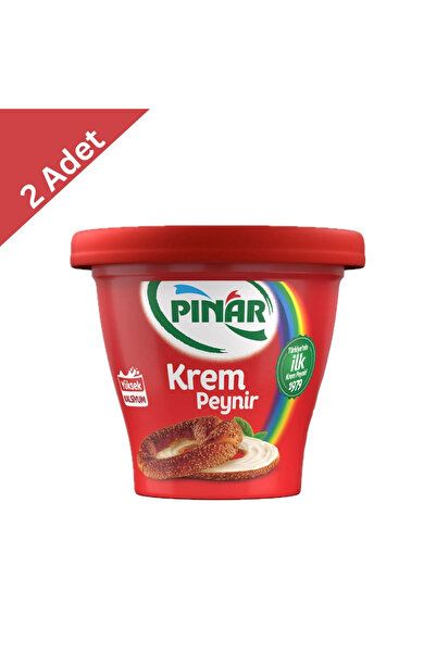 Pınar Krem Peyniri 300 g x 2 Adet - Zengin Aroma ve İdeal Miktar