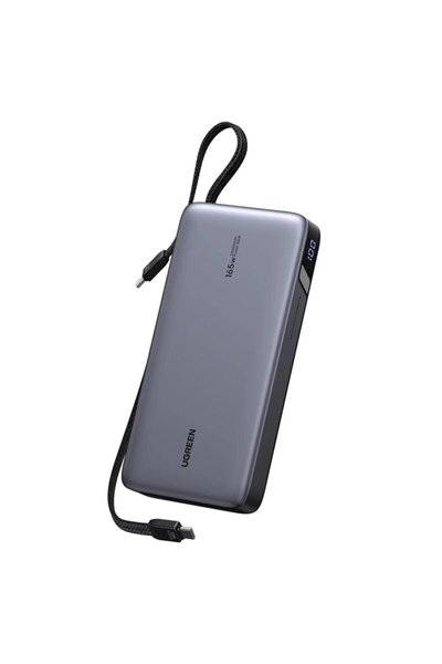 Ugreen USB External Battery, Type-C, 25000mAh Ugreen, 165W, Gray