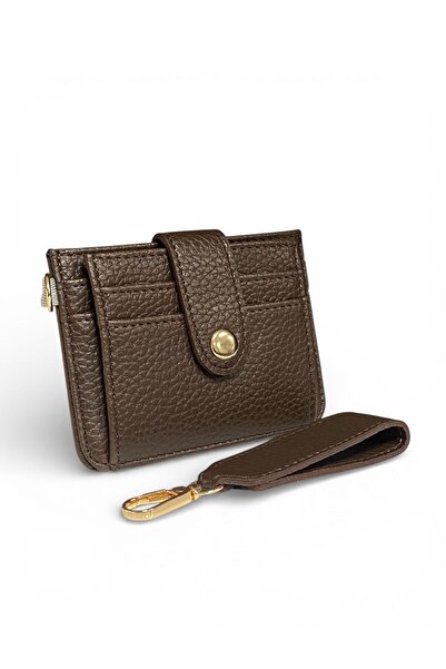 Kemerix Стилен дамски портфейл и кардхолдер от веганска кожа, със средни разм...