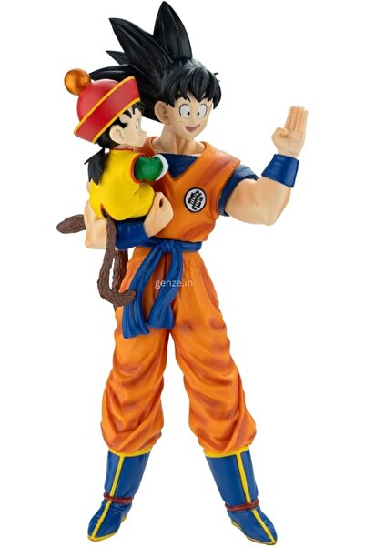 ErCorp Son Goku ve Gohan Baba Ve Oğul Figür 30 cm Büyük Boy
