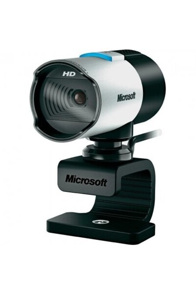 MICROSOFT Cameră web Q2F-00015, HD 1080p, microfon încorporat, USB