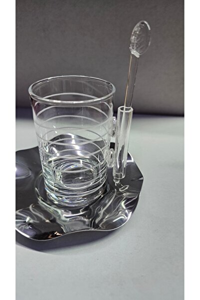 Turkish Store İstanbul 18-Piece Wrap-Around Tea and Coffee Set with Spoons