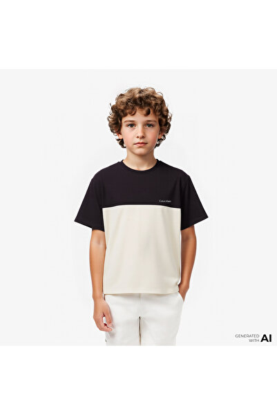 Calvin Klein Çocuk Siyah T-Shirt