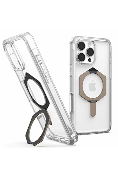 Evia Protective Case for iPhone 16 Pro Max, P61, Lexgard, Transparent Titanium