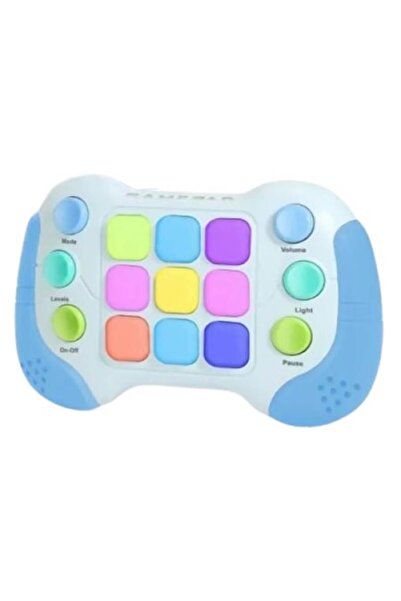 Avaleea Consolă de jocuri interactivă cu 6 butoane și 600 de niveluri, albast...