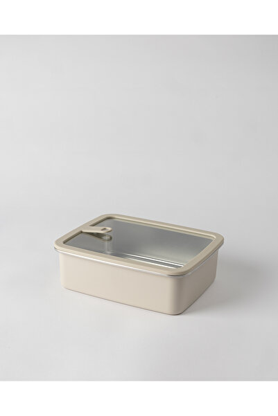 Madame Coco Damia Steel Storage Container - Soft Beige - 2400 ml