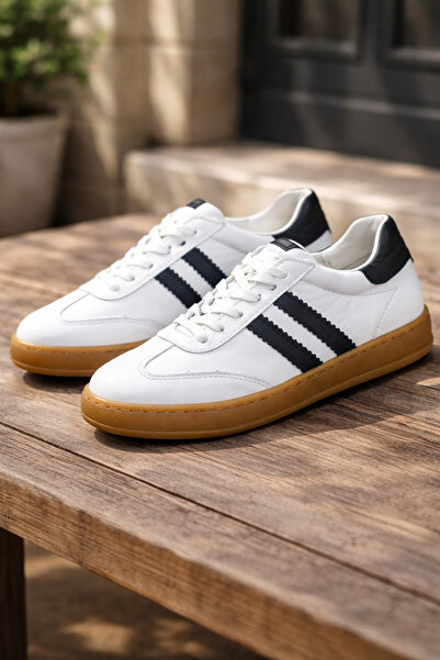 Voyager Z923 Hakiki deri spor ayakkabı