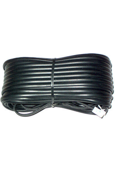Generic BLACK TELEPHONE EXTENSION CABLE 20M