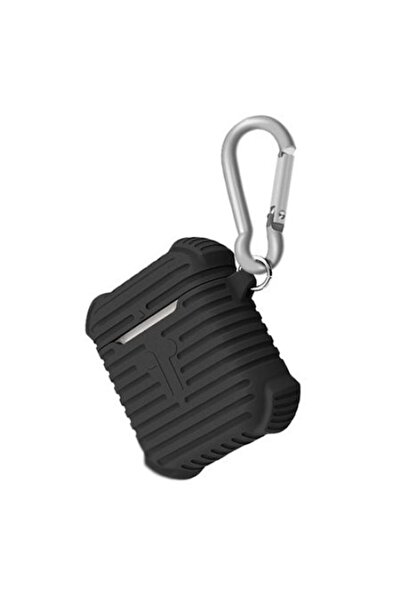 SOHO Carcasă de susținere pentru Apple AirPods, carabină, neagră
