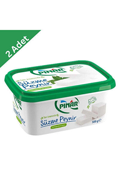 Pınar Süzme Peynir 500 g x 2 Adet