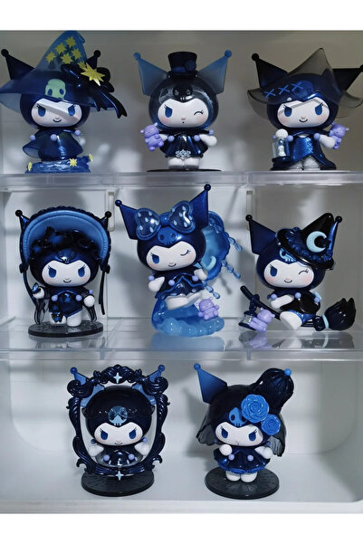 ErCorp Kuromi Sanrio Cadı Festivali 6 lı Figür Seti 10cm