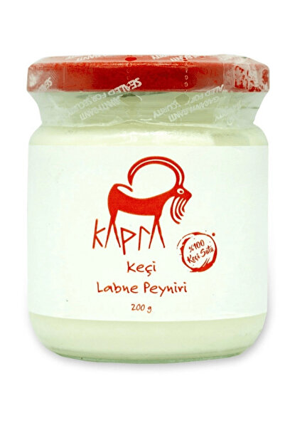 kapra Keçi Labne Peyniri 200 g - Keçi Sütünün Doğallığı ve Kremsi Doku