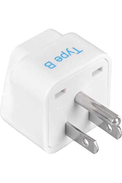Ceptics India to USA, Japan, Philippines & More (Type B) Travel Adapter Plug ...