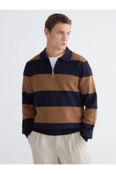 LC Waikiki Sparkling Choices from Shining Store Devrik Roba Striped Men's Kni...