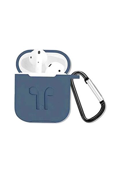 SOHO Apple AirPods Case Cover, Navy Blue