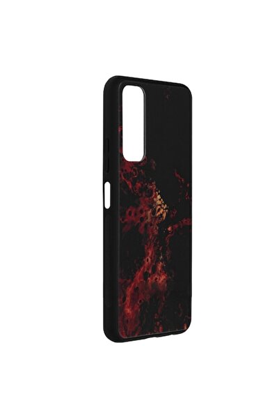 Techsuit Carcasă pentru iPhone 15 - Seria Glaze - Nebuloasă Roșie