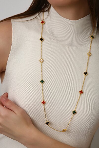 Argentum Concept 18K Altın Kaplamalı 925 Ayar Gümüş Granada Saray Yoncaları 1...