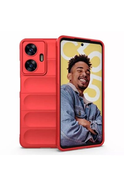 Evi Carcasă pentru iPhone 16, Magic Shield, S20, Poliuretan, Roșu