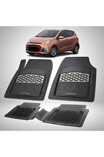 TEAMCAR Χαλάκια αυτοκινήτου Hyundai i10 2013-2016 - Χαλάκι δαπέδου από καουτσ...