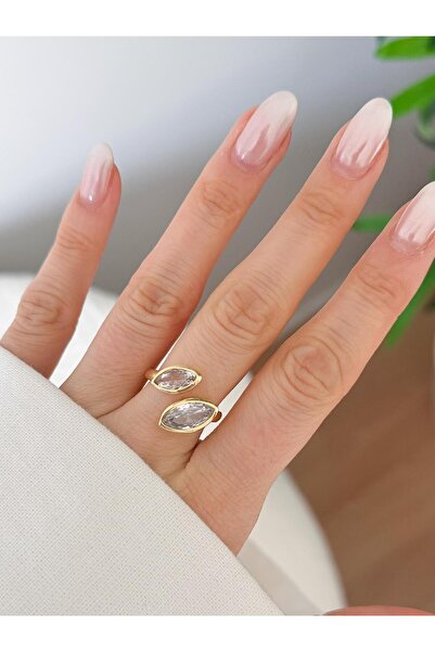 Venus Design Çelik Tek Taş Yüzük (Ayarlanabilirdir)