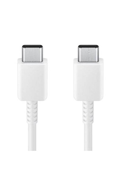 OEM Type-C to Type-C Fast Charging Cable 3A, 1.8m, R62, White Bulk Packing