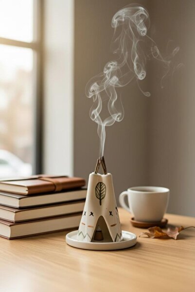 HAZEYA SERAMİK Handmade Stoneware Tütsülük