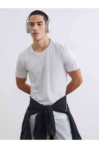 LC Waikiki Rmz Gi̇yi̇m Farkiyla Zero Roba Collar Men's Sports T-Shirt