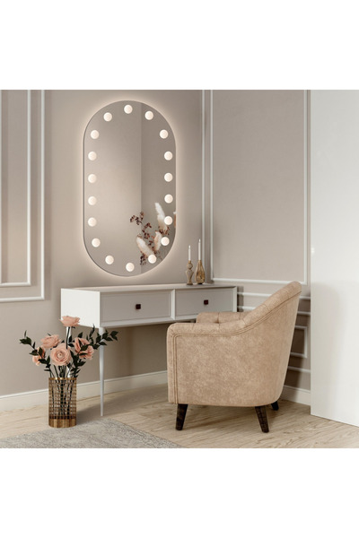 ALC-Shop Oglinda LED Touch Infinitium Sistem Dezaburire 60X80cm