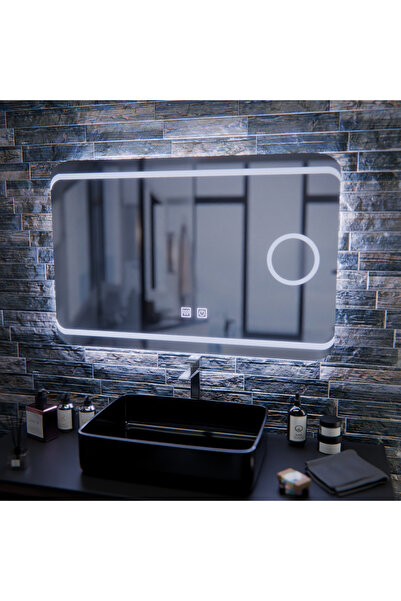 ALC-Shop Oglindă LED E30S/65X45, Touch si Funcție Dezaburire, Lumina Cosmetic...