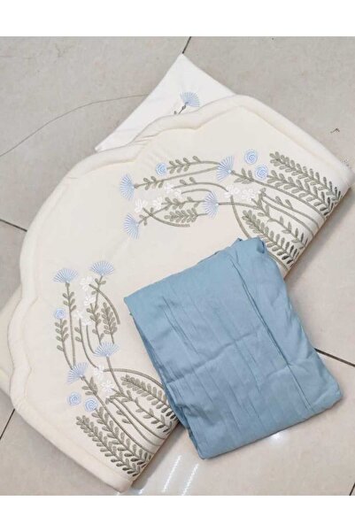 Generic Istanbul Prayer Rug Set with Prayer Sheet for Women - Flesh