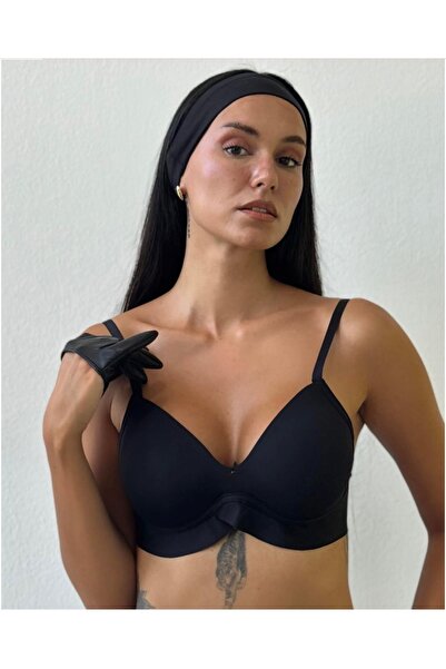 Oprah Kadın Polyamid Lazer Kesim Push Up Sütyen