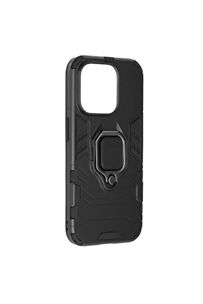 OEM Case for iPhone 15 Pro, Silicone Shield, M548, Metal, Black