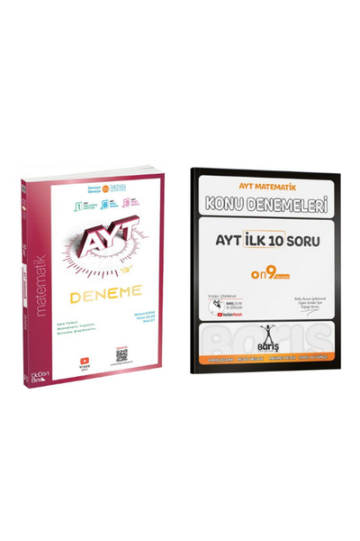 Garantör Akademi 2026 üçdörtbeş ayt matematik branş deneme ve barış ilk on so...