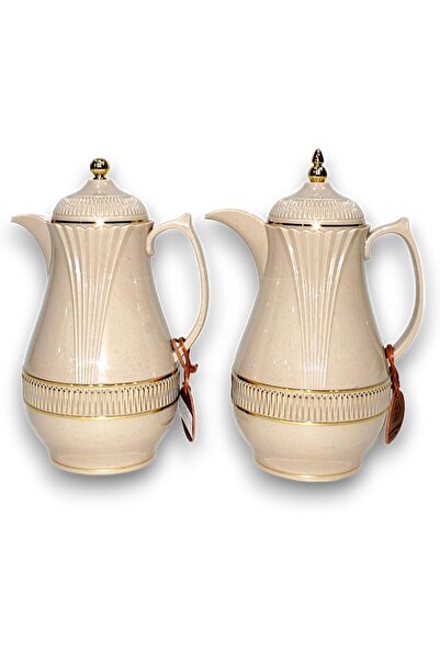 Al Nokhba Vintage Tea Flask | Set of 2 Elegant & Durable Turkish Tea Urn for ...
