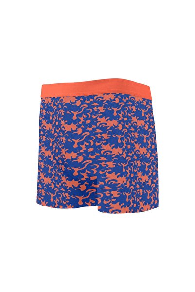 Septemmart Flame Patterned Cotton Lycra Elastic Waist Flexible Men's Boxers