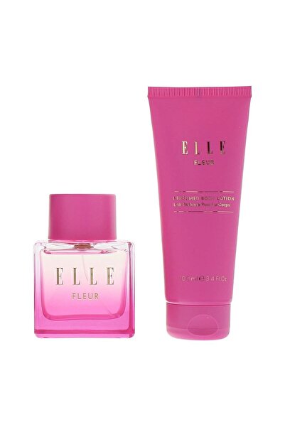 ELLE Σετ Elle: Fleur, Body Lotion, 100 ml + Fleur, Eau De Parfum, Γυναικεία, ...