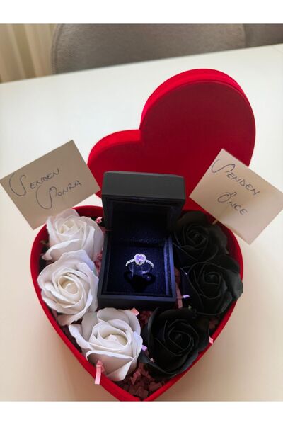 HKN AVM ACCESSORİES Sevililer Günü Hediyesi sevgiliye Senden Önce Senden Sonr...
