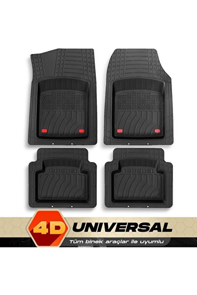 ACKSTORE Hyundai Tuscon Yeni Uyumlu Kesilebilir 4D Havuzlu Universal Paspas J...